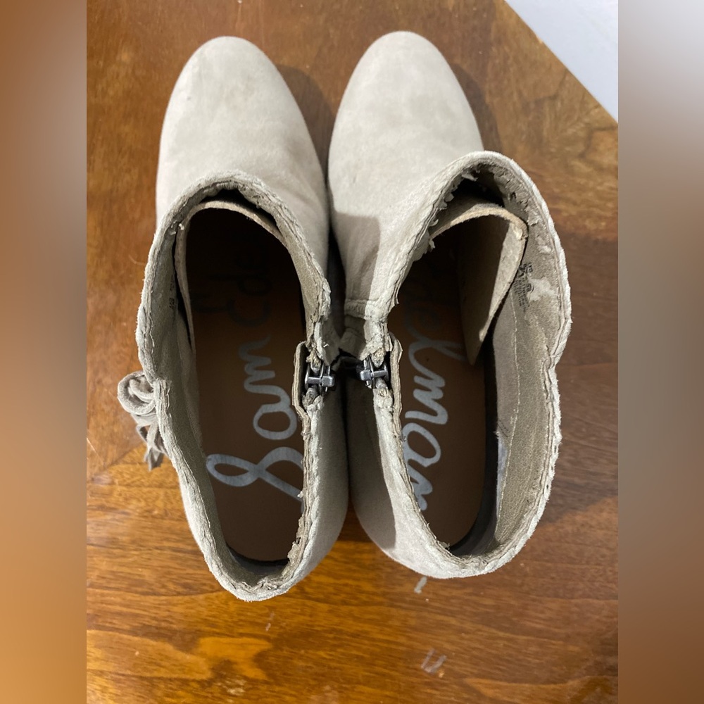 Sam Edelman Fringed Booties - Picture 4 of 10